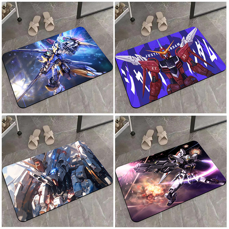 动漫卡通机动战士高达地垫进门入户浴室门口卫生间吸水防滑脚垫,居家布艺,家用脚垫,淘宝优惠券,粉丝福利购,淘宝优惠卷