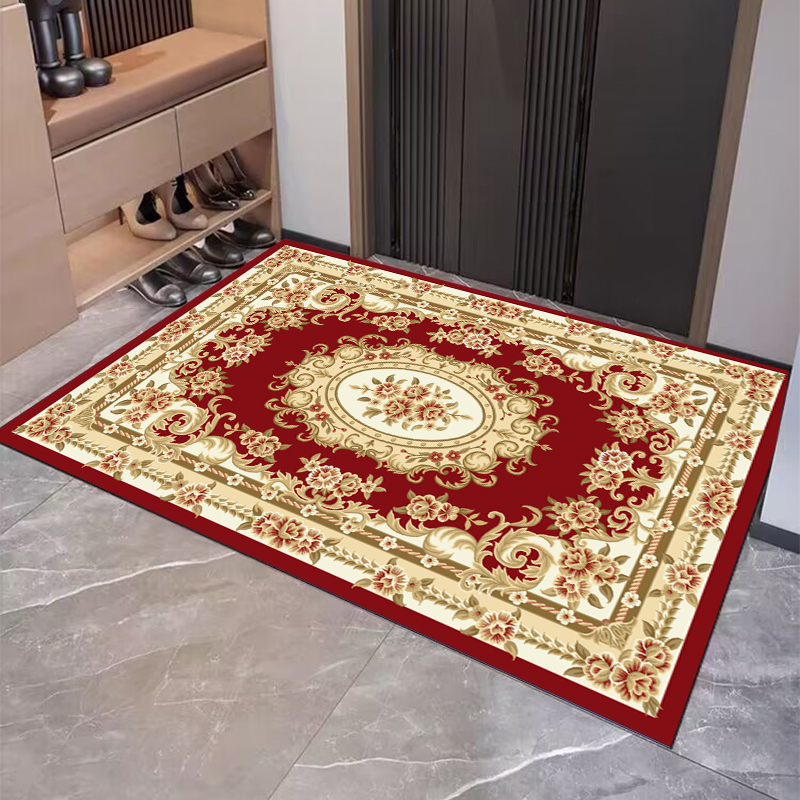 高级感欧式入户地垫防滑耐脏