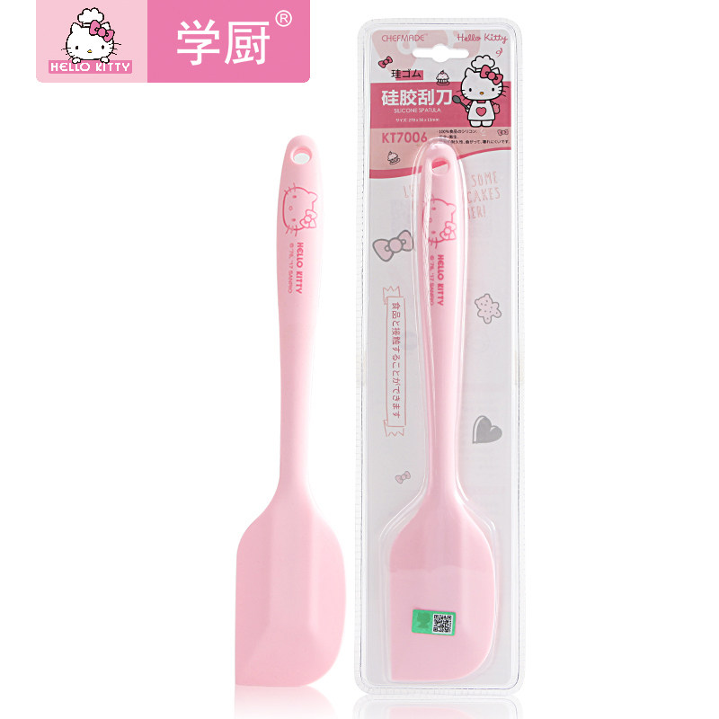 KITTY授权耐高温硅胶刮刀蛋糕黄油奶油搅拌刮板刮刀烘焙工具