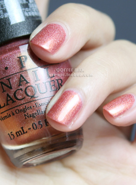 特价OPI指甲油贝壳色闪耀珠光裸粉色迷你正品原装持久不掉色免烤