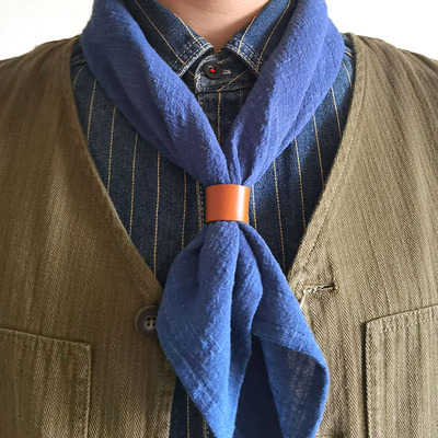 阿美咔叽复古vintage纯色方巾