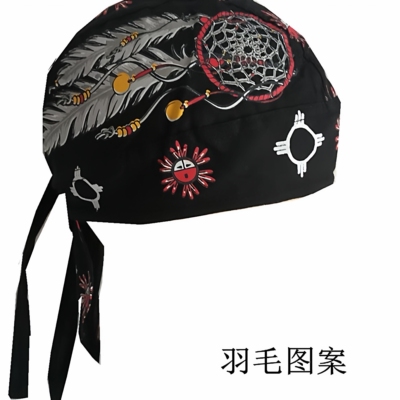 durag包头巾Hiphop西海岸街头个性时尚匪帮说唱bboy街舞海盗套帽