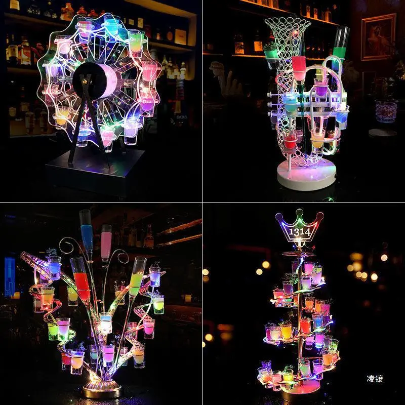 发光杯架创意个性酒吧洋酒酒架