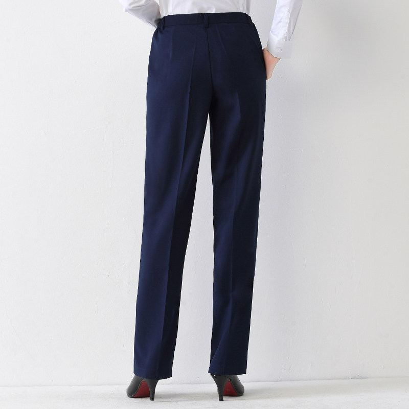 春秋西装裤女职业直筒休闲商务上班正装西裤女修身黑色加绒工作裤