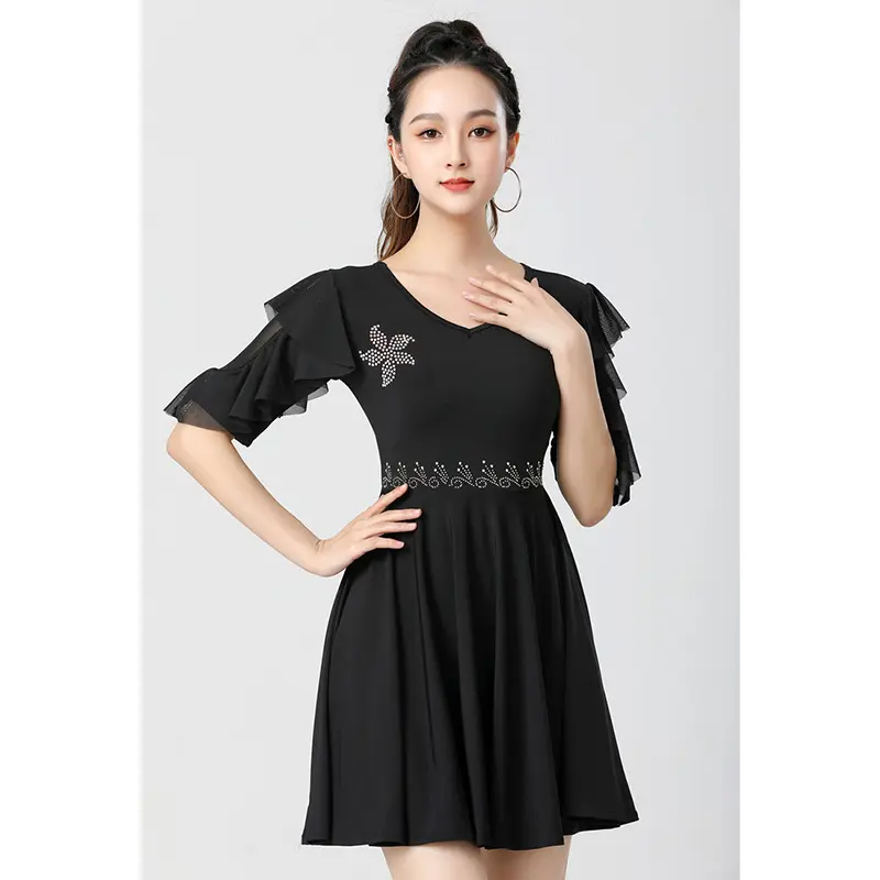 国标舞连衣裙拉丁舞裙交谊舞蹈