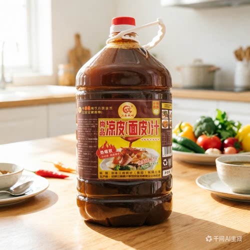 凉皮面皮汁调味料简单一料成品