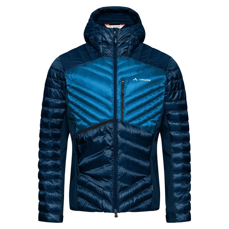 VAUDE巍德羽绒服男保暖防风防水透气轻量连帽弹力环保户外登山