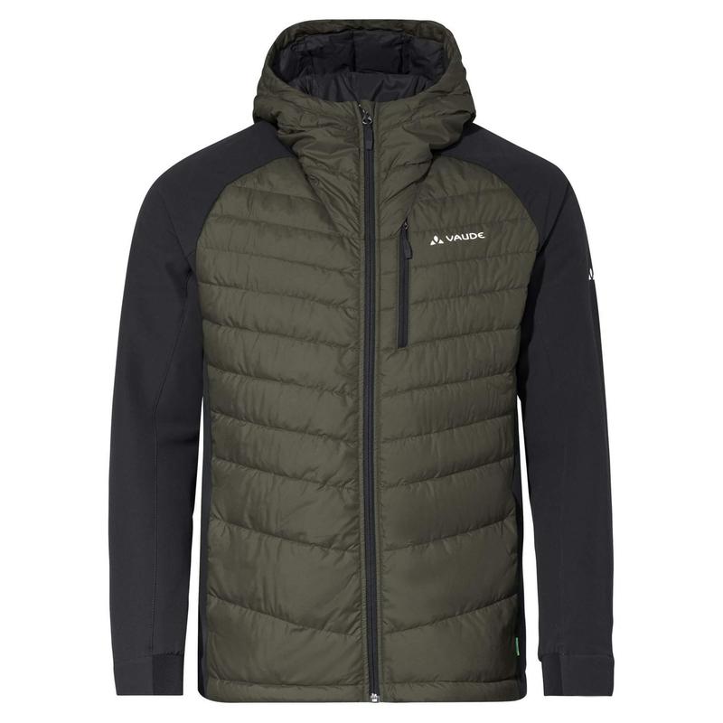 VAUDE巍德羽绒服男保暖防风透气耐磨连帽拼接设计轻量立领户外