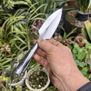 精品抛光小矛武术红缨霸王枪头一体锻打祖鲁扎枪冷兵器防身未开刃