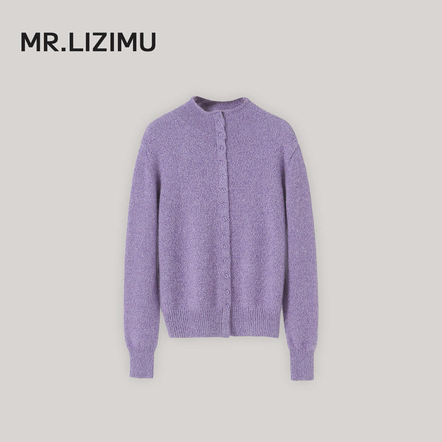 秋冬休闲毛衣半开领打底针织衫女