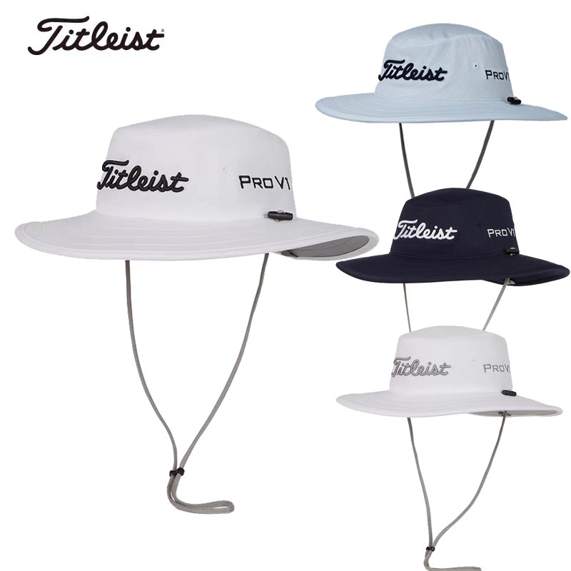 Titleist泰特利斯高尔夫球帽男生夏季Tour Aussie圆顶帽大遮阳帽