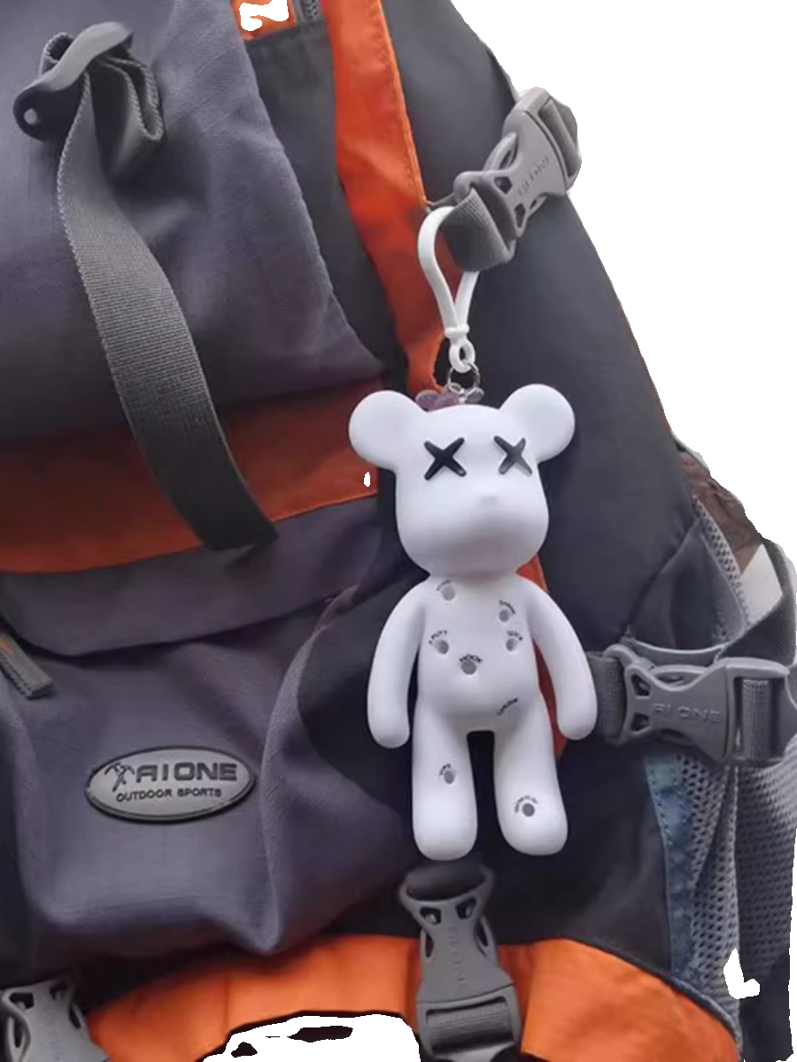 Xnells高尔夫暴力熊高尔夫球tee插 高尔夫球tee收纳配件球包挂件