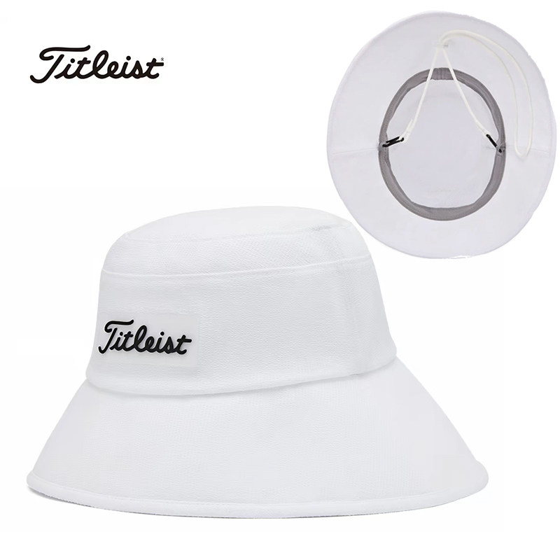 Titleist泰特利斯高尔夫球帽26新品女仕圆顶帽遮阳百搭大檐帽子
