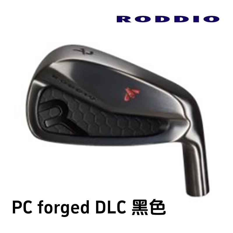 正品RODDIO小蜜蜂高尔夫球杆PC FORGED 黑色易打远距铁杆杆头