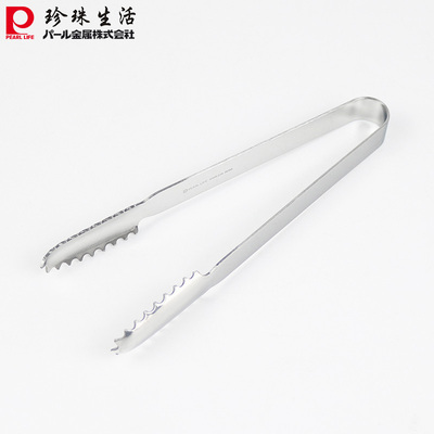 不锈钢冰夹波浪齿夹子