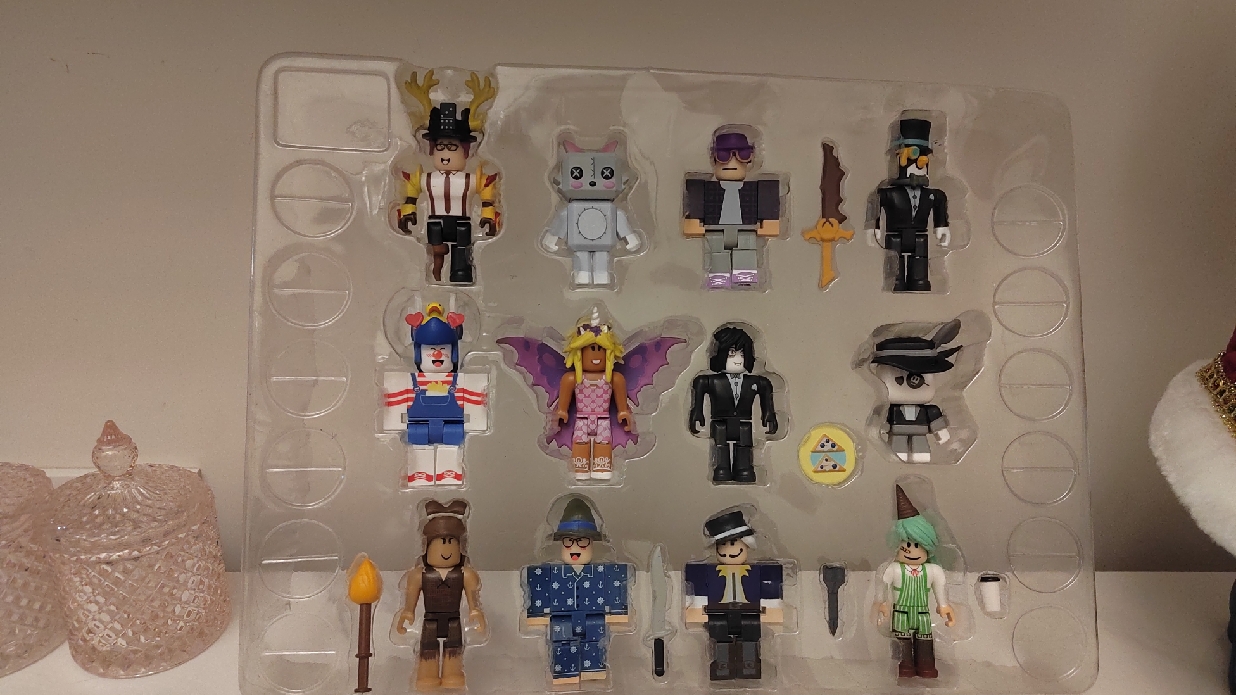正版散货罗布乐思roblox虚拟世界关节可动人偶积木公仔游戏周边