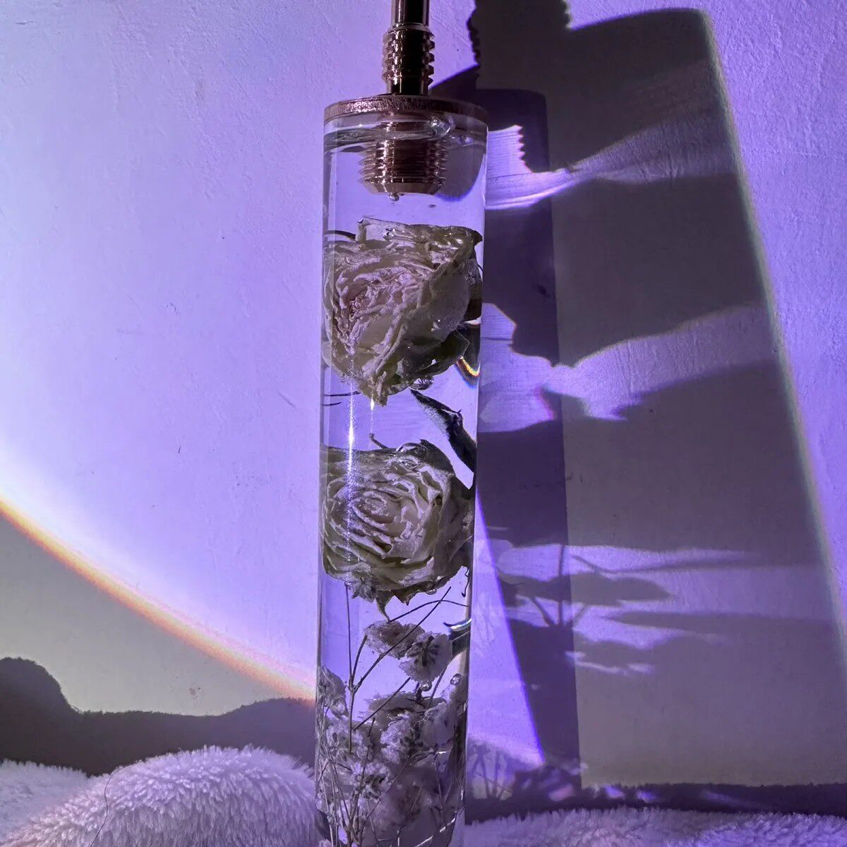私人订制水晶玫瑰加长把花型任选高定礼盒包装5日内发出