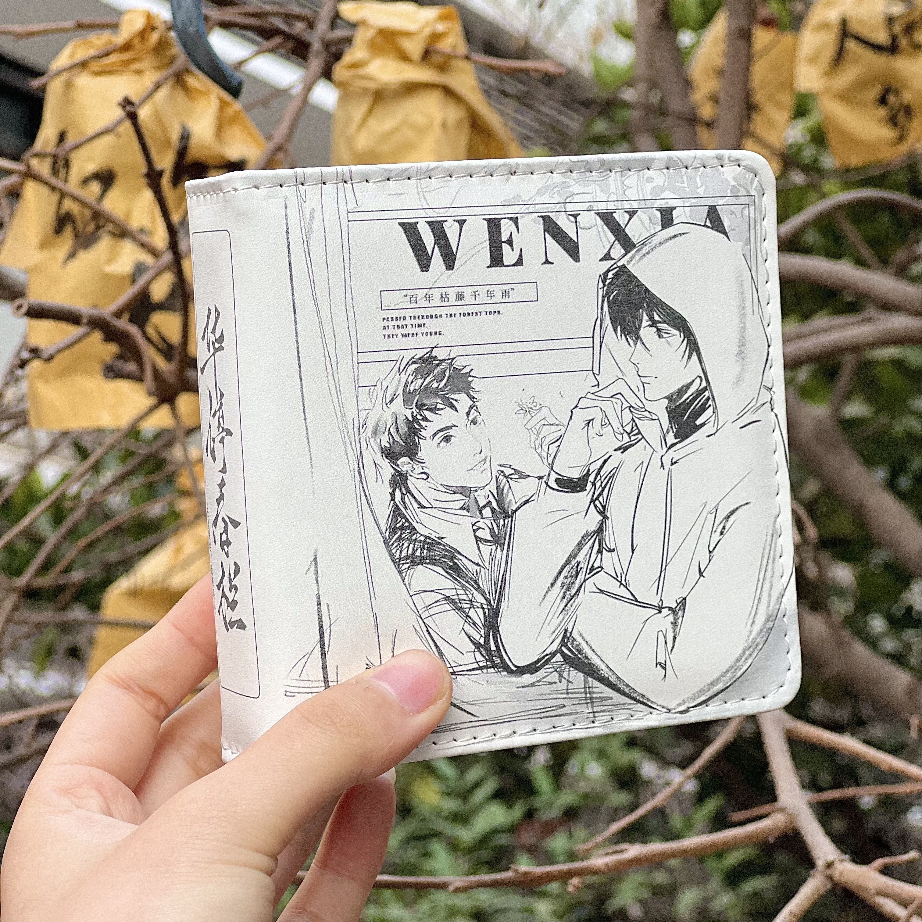 盗墓笔记同人周边张起灵吴邪皮质一宫格活页卡册小卡收纳保护册