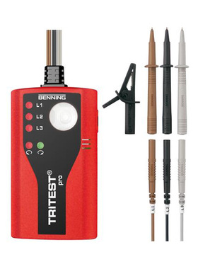 北宁BENNING相序表TRITESTPRO相位和旋转磁场测试器Tritest Easy