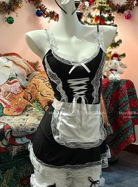 『Moon's 慕慕丝』“贝蒂”女仆性感纯欲可爱睡衣蕾丝甜美精品