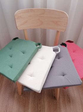 北欧风格利萨伯绿色椅垫餐椅海绵垫诺米拉椅垫贾斯蒂娜迪纳坐垫