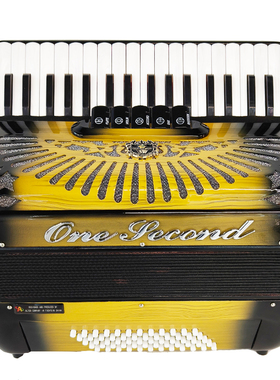 一秒手风琴烤漆60贝司成人儿童乐器初学考级演奏入门型号PL100