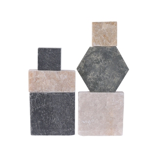 鱼缸造景砖块台阶微景观小陶砖石板长方形青砖微缩地板砖装饰配件