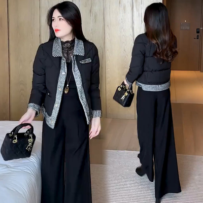 冬装厚外套洋气独特漂亮棉袄