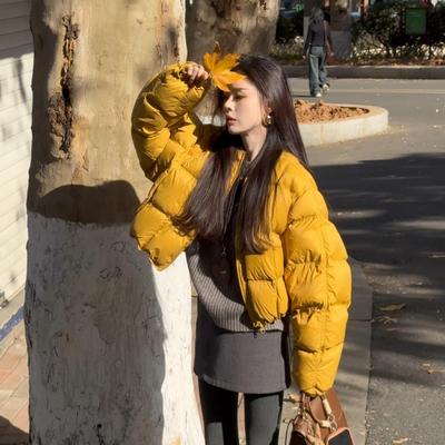 巨好看冬装爆款外套棉衣女2025新款羽绒棉面包服洋气独特别致棉袄