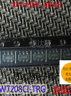 5个APW7208CI-TRG全新原装SOT23-6丝印 W08A  LED驱动IC芯片