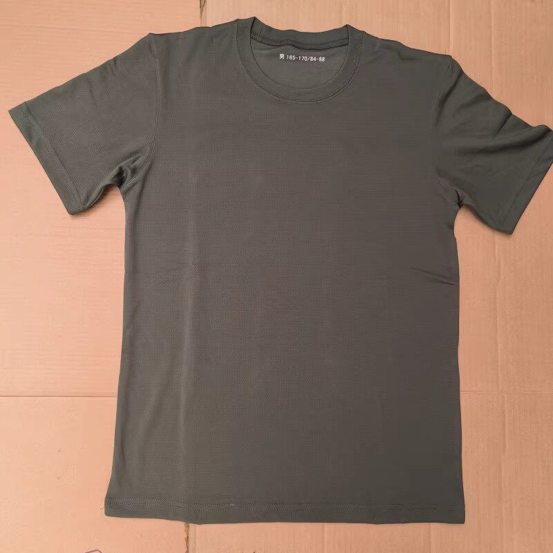 边防户外短袖体能服男正品吸汗排湿透气速干圆领t恤训练服单上衣 - 实物图