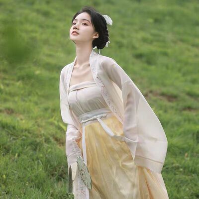 出租宋制夏秋款超仙飘逸薄纱汉服