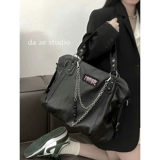 Демисезонная модная сумка через плечо, вместительная и большая сумка на одно плечо, изысканный стиль