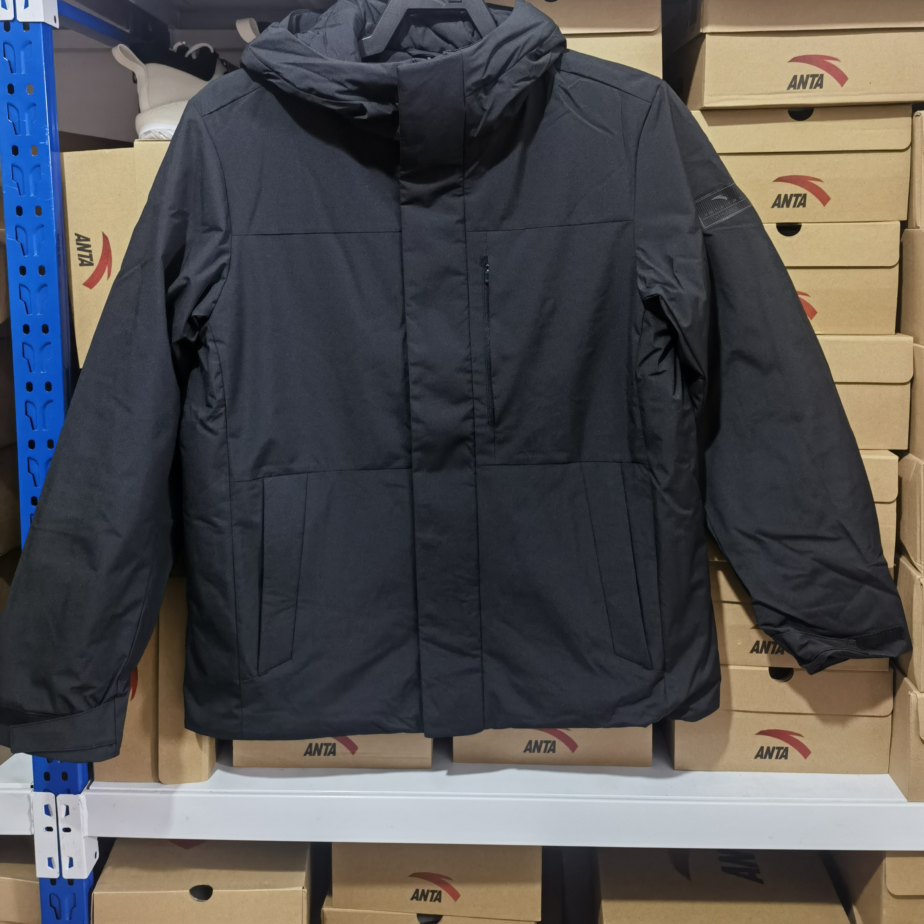 安踏男棉服2025冬季新款潮流