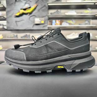 安踏冠军2025冬装新款开山3代低帮通勤鞋越野跑鞋黑色112546607A