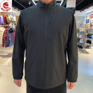 加厚保暖夹克运动服上衣152617622 新款 安踏立领针织外套男士 冬季