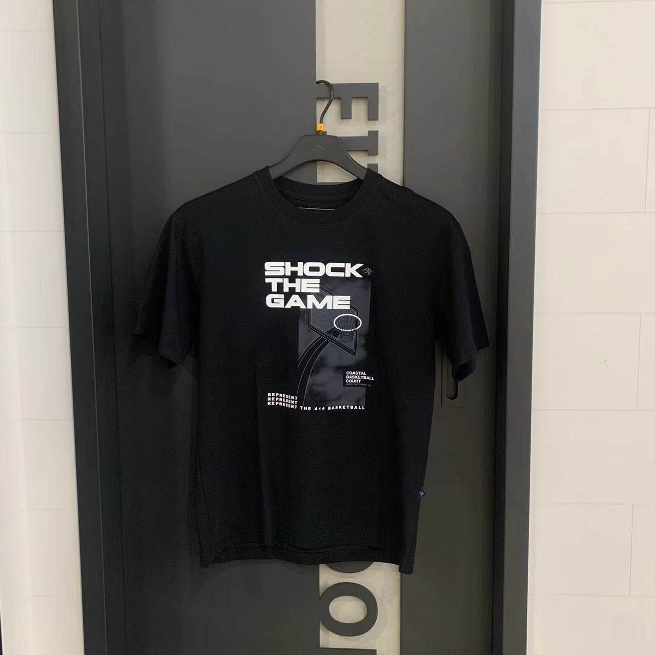 安踏薄款短袖宽松圆领t恤男夏季