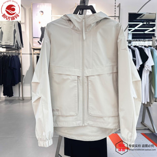 安踏工裝 新款 防風(fēng)夾克梭織運(yùn)動(dòng)上衣 162537611N 風(fēng)休閑外套女秋季