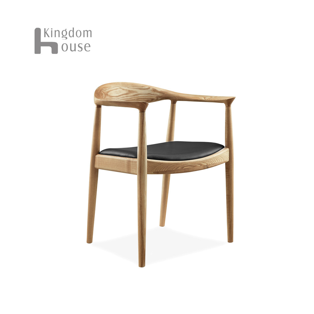 kennedy chair简约餐厅洽谈书桌椅肯尼迪椅靠背办公家用北欧实木