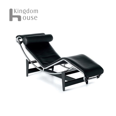 LC4 chaise lounge中世纪柯布西耶真皮午休躺椅北欧休闲躺椅