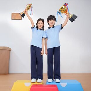 【南昌直发】江西省南昌市小学生统一新款校服夏季校服夏款套装