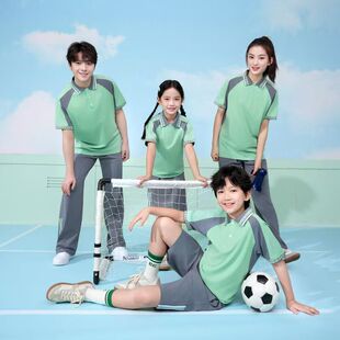 江西省赣州市小学生初中学生高中生统一新款校服夏季校服夏款套装