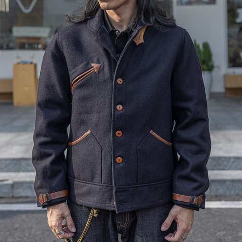 1930西部铁路承包商羊毛工作夹克