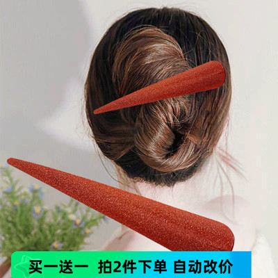 后脑勺抓夹盘发大号鸭嘴夹一字夹