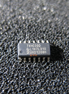 正品 74HC00 74HC00D SN74HC00DR 贴片SOP-14 逻辑IC  现货直拍