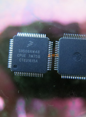正品 S9S08AW48CPUE S9S08AW48E5CPUE  S9S08AW48E5CPUER 现货