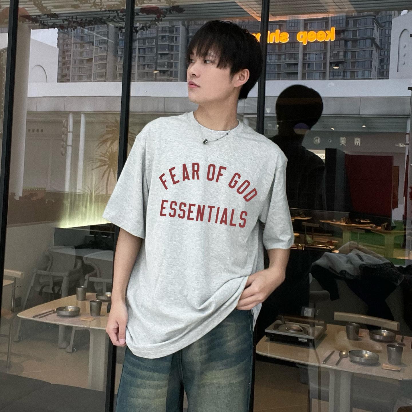 essentials短袖男女美式小众潮牌