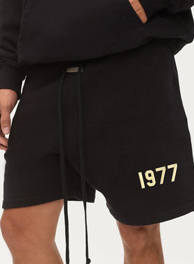 ESSENTLAIS FOGESS2026短裤男夏外穿五分裤宽松街头美式高街裤子