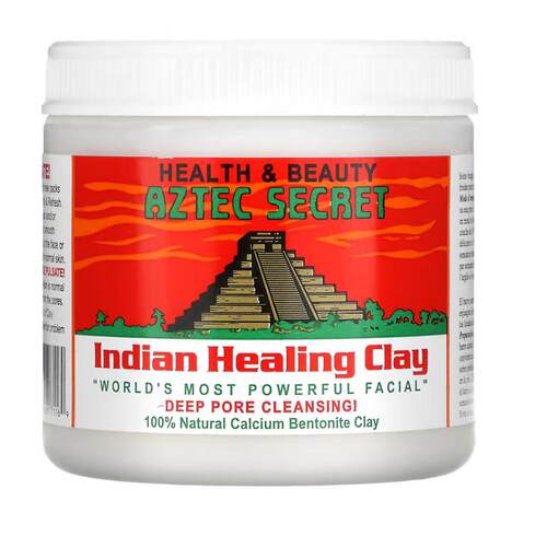Aztec Secret Indian Clay印度愈合粘土神泥面膜清洁毛孔454克