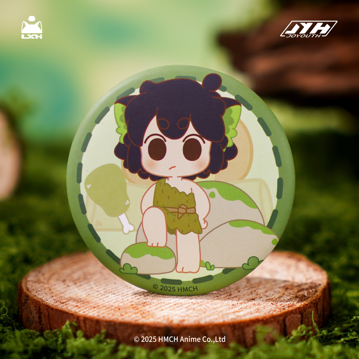 【新品预售】罗小黑战记罗小黑-野人系列-58mm徽章